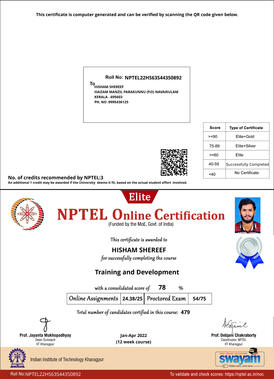 Training and Development